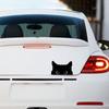 Car Styling Car Vinyl Decal Car Window Sticker Big Eyes Cat Sticker Auto Decoration Sticker