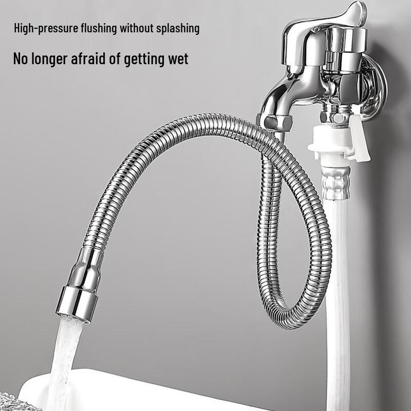 KEGOO Universal Faucet Extender with Anti-Splash Aerator
