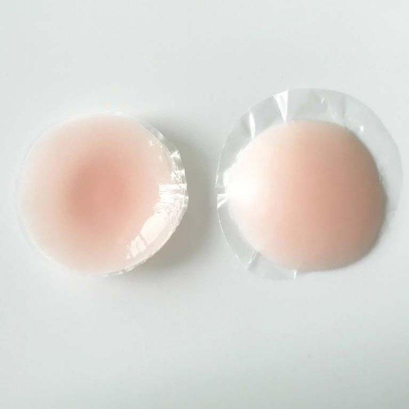 Женская пара ультратонких невидимых силиконовых лепестков для груди с защитой от ударов и освещения