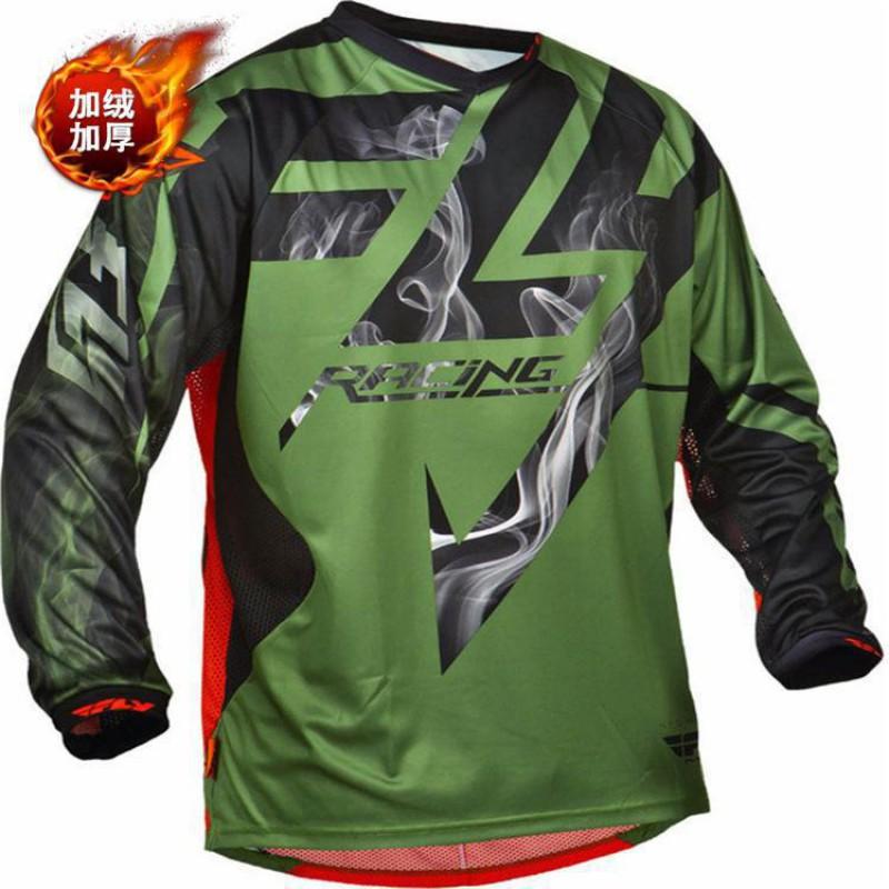 Long Sleeve Cycling Jersey Fleece Warm Sports Top Running Winter Outdoor Activities