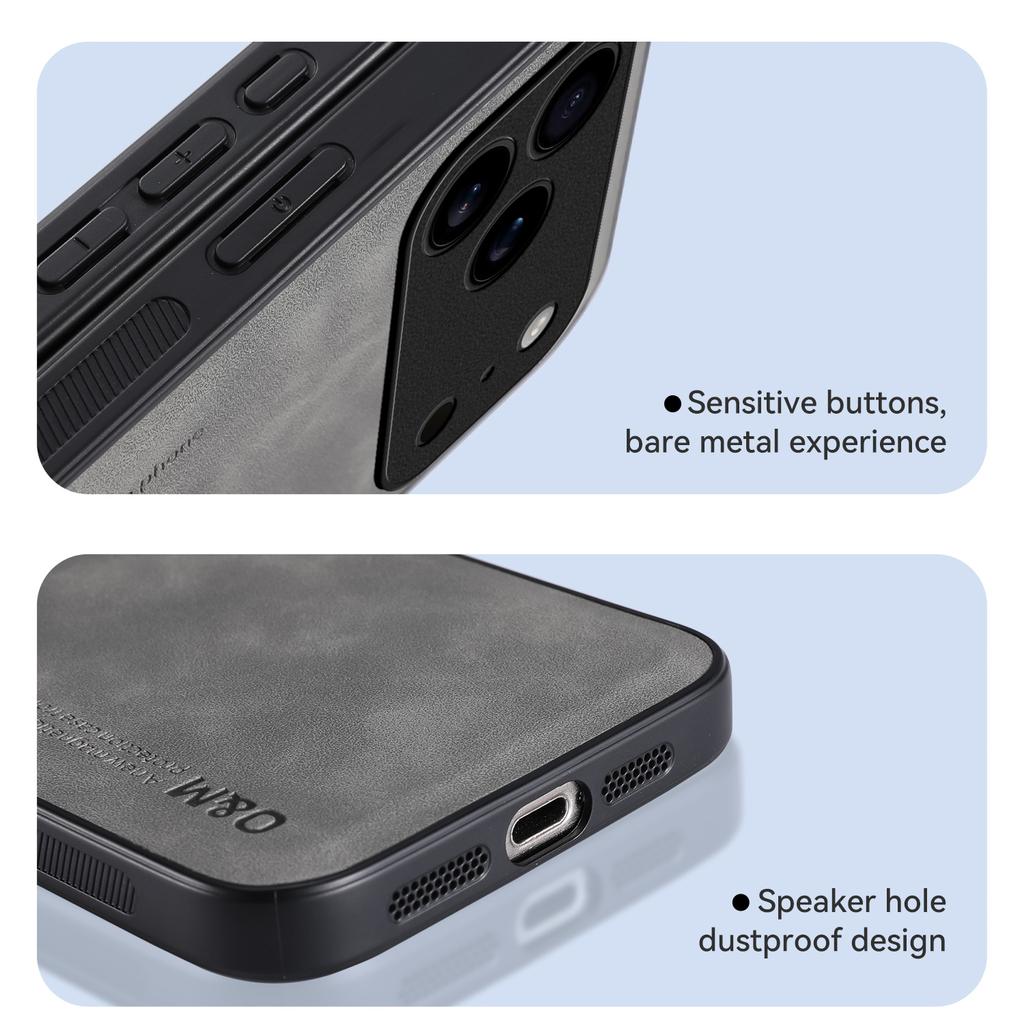 Противоударный магнитный чехол из нубука для Apple iPhone 17 Pro Max 17 Air Защитная крышка Задняя панель Coque Funda