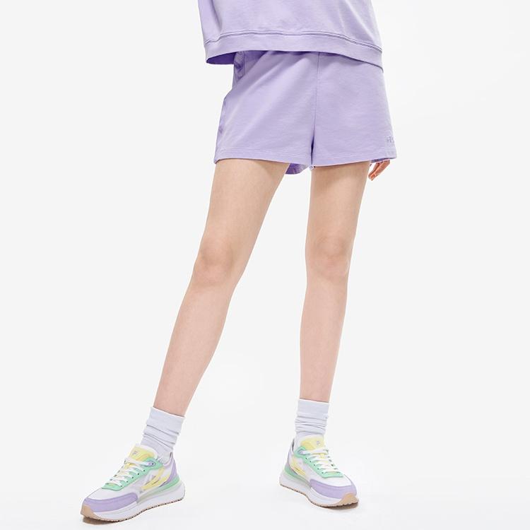 Fila Повседневные шорты женские Му Су Фиолетовые Средние F11W229605FVT