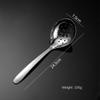 HANYANG 304 Stainless Steel Soup Shell Soup Spoon Household Thickening Creative Long Handle Large Spoon Large Leakage Spoon Hotel Supplies