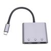 USB-C концентратор 3 в 1 Мультипортовый адаптер 4K HD Мультимедийный интерфейс Порт PD100W Порт USB3.2 Порт OTG Тип C Док-станция для
