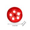 2 шт. Сигнальная лампа открытия двери автомобиля, стробоскопические лампы, светодиодные лампы безопасности для предотвращения столкновений сзади, беспроводная сигнальная лампа, сигнальная лампа
