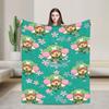 TONY TONY Chopper! Flannel Blanket Winter  Warm Bedding Throws for Children Living Room Fashion Bedspread Sofa Bed Cover