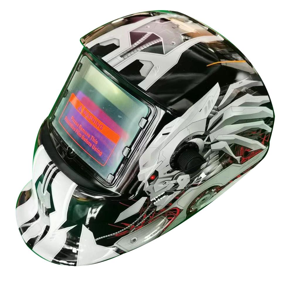 Солнечная зарядка, автоматическое затемнение, сварочная маска, крепление на голову, ЖК-экран с большим обзором, сварка