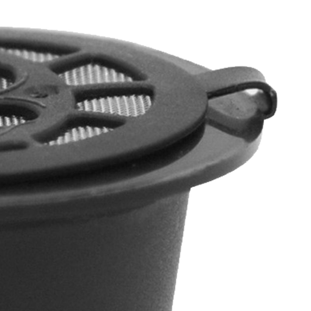 6 шт. Многоразовые кофейные капсулы Чашка Перерабатываемая кофейная капсула Набор фильтров для наполнения с ложкой и щеткой