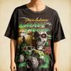 Черная футболка унисекс с графикой Monster Truck Grave Digger 90-х годов Новая с бирками