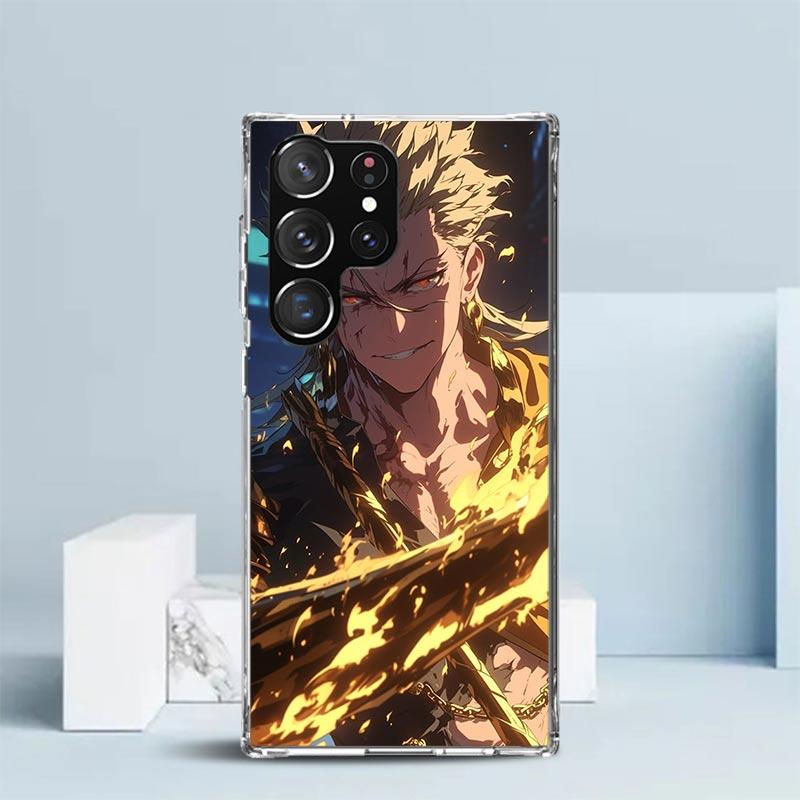 Fate Zero Stay Night Гилгамеш Мягкий чехол для Samsung Galaxy S25 Edge S26 S24 S23 Ultra Чехол для телефона S22 S21 Plus S20 FE Печать Пат