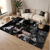 Custom Name Crystal Velvet Rug,Ayliva Comfortable Anti Slip Floor Mat For Room Decoration