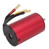 Brushless Motor 2600KV Waterproof Red Aluminum Alloy CNC Machining RC Parts for 18 for 110 Remote