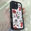 JT158 Новогодний шар со снегом, чернильные иллюстрации для iPhone 17 16 15 Pro Max Samsung S26 S25 Ultra A17 A16 A07 A56 Xiaomi 15T Redmi 15c 14C, мягкий чехол из ТПУ