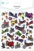 Decorative Stickers Motorcycles Motorbikes Scooters 34 pcs