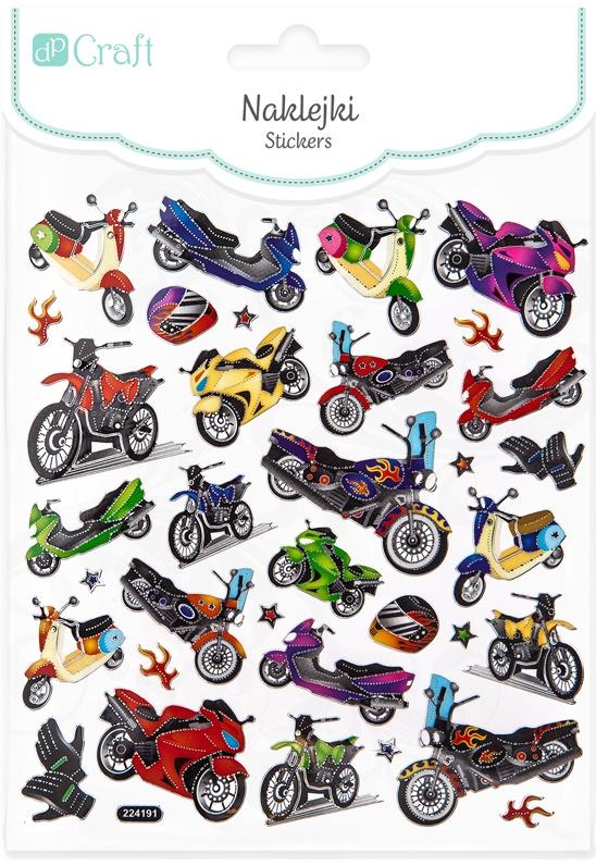 Decorative Stickers Motorcycles Motorbikes Scooters 34 pcs