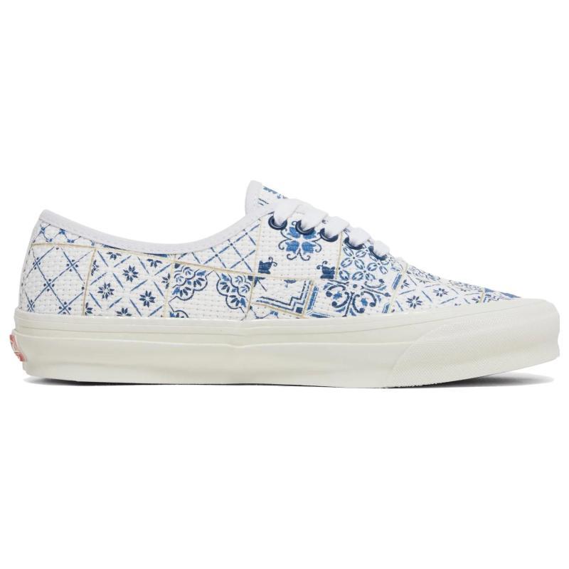 Vans Kith X Og Authentic Lx 'Азулежу Плитка' Vans VN0A4BV9WHT