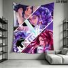 Vivid Fashion Show Bold Colors Unite Tapestry Wallmounted Fashion Print Background Wall Hanging Cloth Atmospheric Background Cloth Wall Decoration