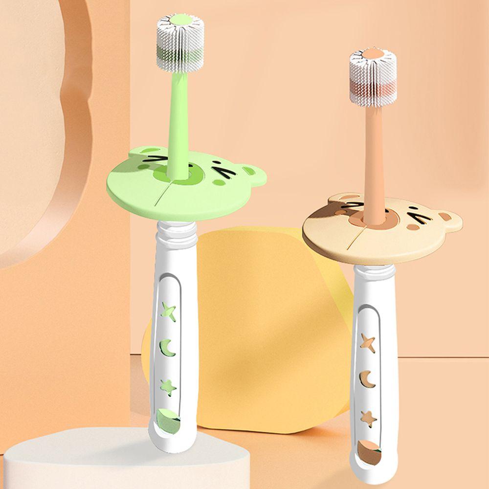 Children Baby Training Teeth Brushes Oral Care Brush Kids Teeth Care 360 Degree Silicone Toothbrush