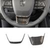 Для Toyota Highlander XU70 2020 2024 2024 2024 Гибридный ABS карбоновый руль автомобиля кнопки панель крышка отделка наклейка аксессуары