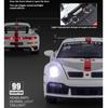Симуляция в масштабе 1/32 Porsche 911 GT3 RSR, литая гоночная модель, украшения, детский праздничный подарок, модель спортивного автомобиля с открывающимися дверями, игрушки для мальчиков