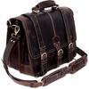 Leather Briefcase Laptop Messenger Bags for Men and Women Best Office College Briefcase Shoulder Bag