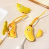 2Set Protective Banana Toothbrush Covers Dustproof Toothbrush Dust Clamp School