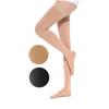 2Pcs 20-30Mmhg Thigh High Compression Stockings Closed Toe Socks Women Men Varicose Veins Socks Leg Brace Compression Sleeves