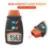 Digital Laser Tachometer Non Contact RPM Tach Rev Counter Motor Speed Gauge Revolution Spin 2.5 To 999.9 RPM DT-2234C