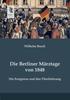 Книга Die Berliner Marztage Von 1848