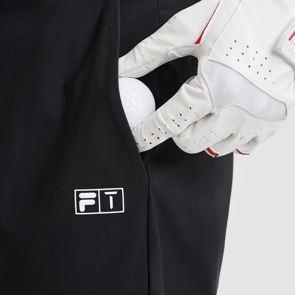 Fila Серия Гольф Модные Простые Трендовые Спортивные Удобные Прохладные На ощупь Вязаные Повседневные Шорты Мужские шорты A11M625607FBK