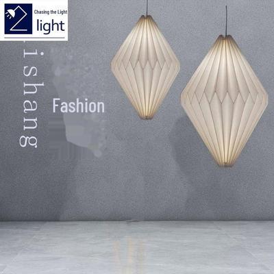 Современная складная люстра-оригами в скандинавском стиле для гостиной, ресторана, бара или кафе.