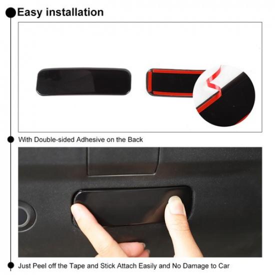 Дымчато-черная накладка на заднюю левую и правую противотуманные фары для Ford Bronco Sport 21+