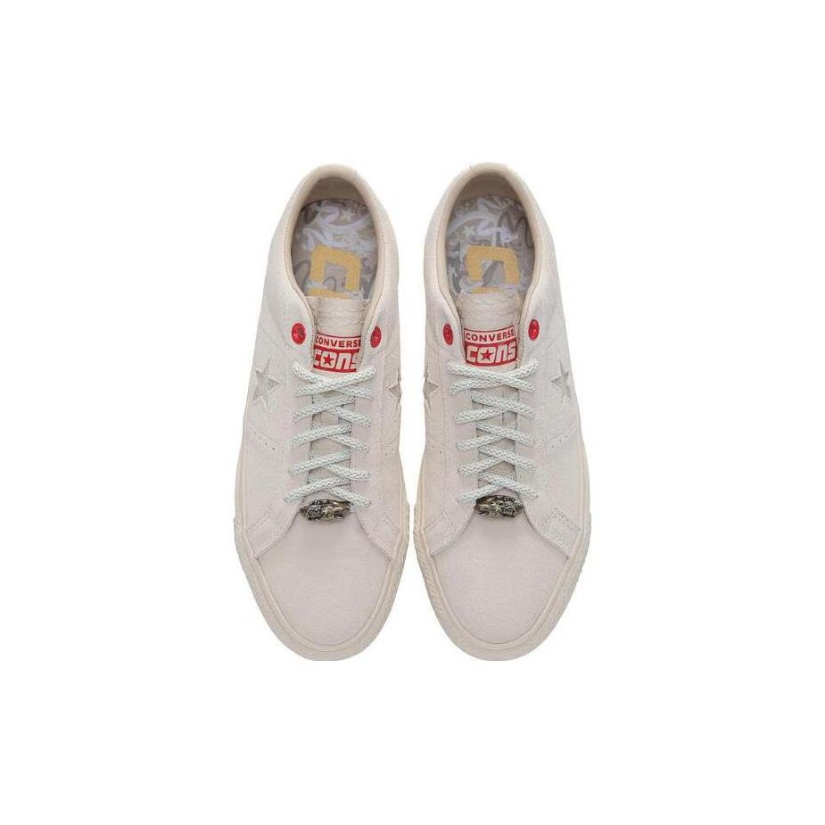 Converse Кроссовки унисекс One Star Pro Low Year of the Dragon кремово-красные цвета слоновой кости A08697C