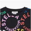 Детская толстовка Stella Mccartney Tt4c30 Z1333 930mc с разноцветным круглым логотипом