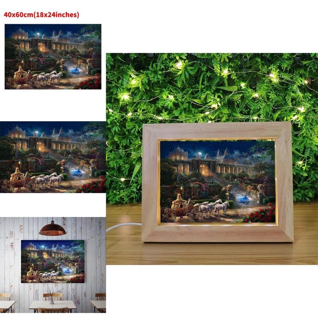 Холст Принцесса Русалка Настенное Искусство Современная Сказка Декор Детской Комнаты Живопись