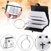 3Pcs Pocket Miniature Book Key Ring Mini Book Bible Christian Keychain For Church Souvenir Gifts Bag Pendant