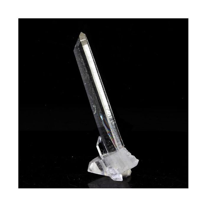 Pierres et Minéraux. Quartz biterminé. 29.5 ct. La Gardette Mine, Bourg d'Oisans, Isère, France.