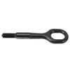 Towing Bars 1Pc 1077570 Towing Eye Hooks Black Coating Front Bumper Towing Ring For TESLA Model 3 Y S X 2017-2023