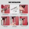 Coffee Maker Steam Nozzle Steam Wand Nozzle Stainless Steel Multiple Holes Tip Milk Foam Spout Compatible With Delonghi EC685 3