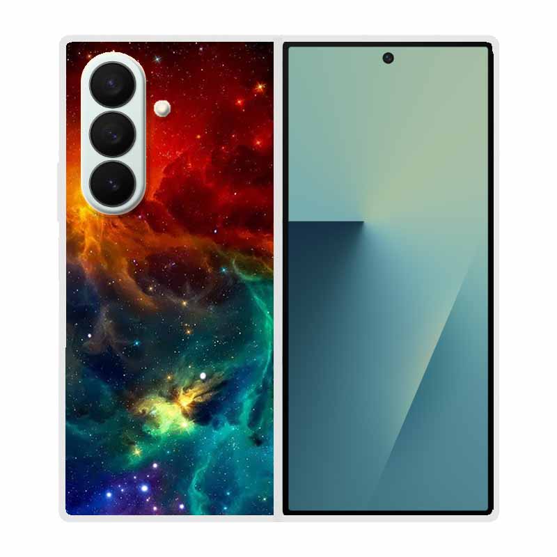 Чехол для телефона Galaxy Z Fold7 5G 2025 Чехлы Модный Защитный Задний Чехол для Samsung Galaxy Fold7 5G Z Fold 7 Жесткий Чехол Fold 7