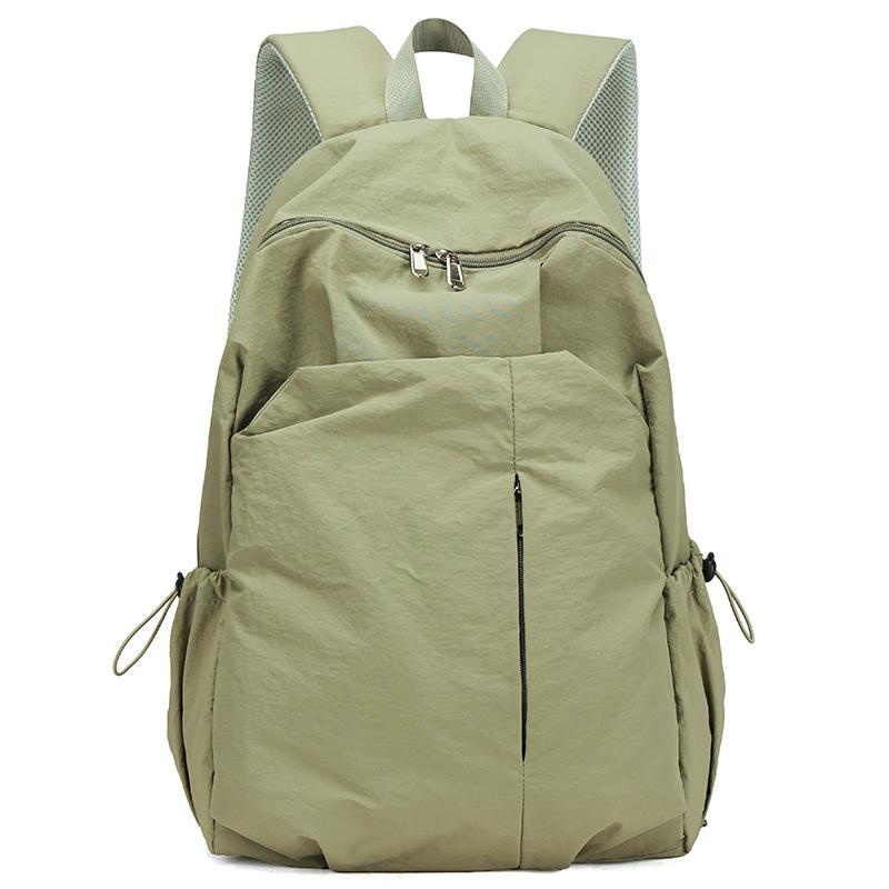 Schoolbag1011 New large-capacity backpack, male and female students schoolbag, multi-functional travel bag, casual and simple commuter bag