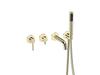 DECCO Black Wall-mounted Bathtub Faucet Besco