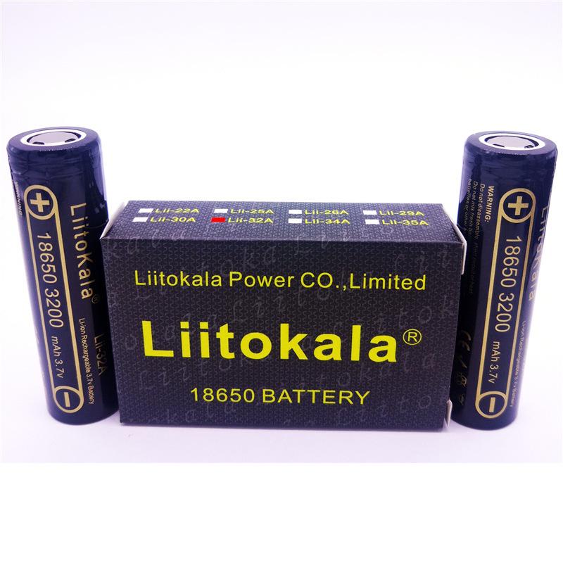 LiitoKala Lii-32A 18650 3200 мАч 3,7 В Перезаряжаемая литиевая батарея