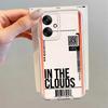 Soft Phone Cover Phone Case for Xiaomi Mi 11T Pro 11 Lite CreativeBboarding Pass