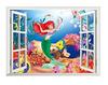 Ariel Wall Wallpaper Sticker, Sticker, 45cm60cm