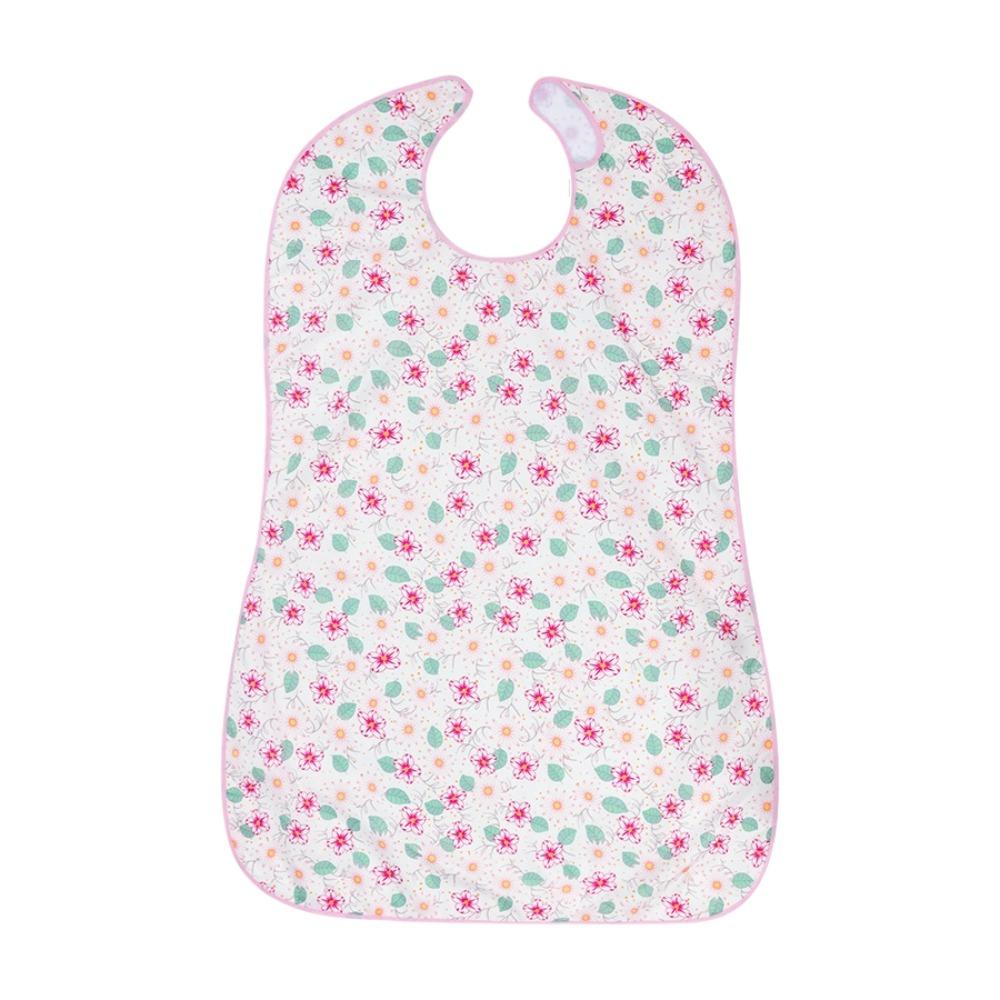 Washable Elderly Eating Bib Waterproof Adult Bib Clothing Protectors for Elderly Nursing Home Use