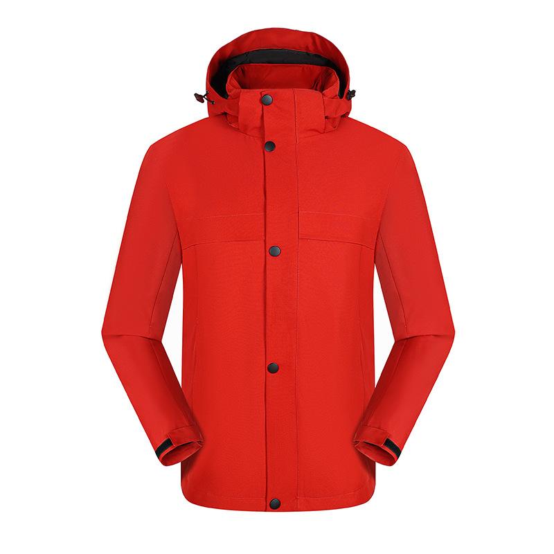 Зимняя вельветовая хлопковая одежда Ветрозащитная теплая куртка Для улицы Водонепроницаемая одежда для альпинизма Общественная куртка Мужская куртка