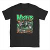 Misfits Skull Gothic Harajuku Unisex T Shirt Hip Hop Punk Skull Y2K Vintage Tee Shirt Short Sleeve Round Neck T-Shirts Cotton Tops
