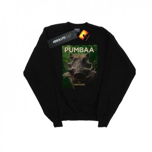 Disney Mens The Lion King Movie Pumbaa Poster Sweatshirt