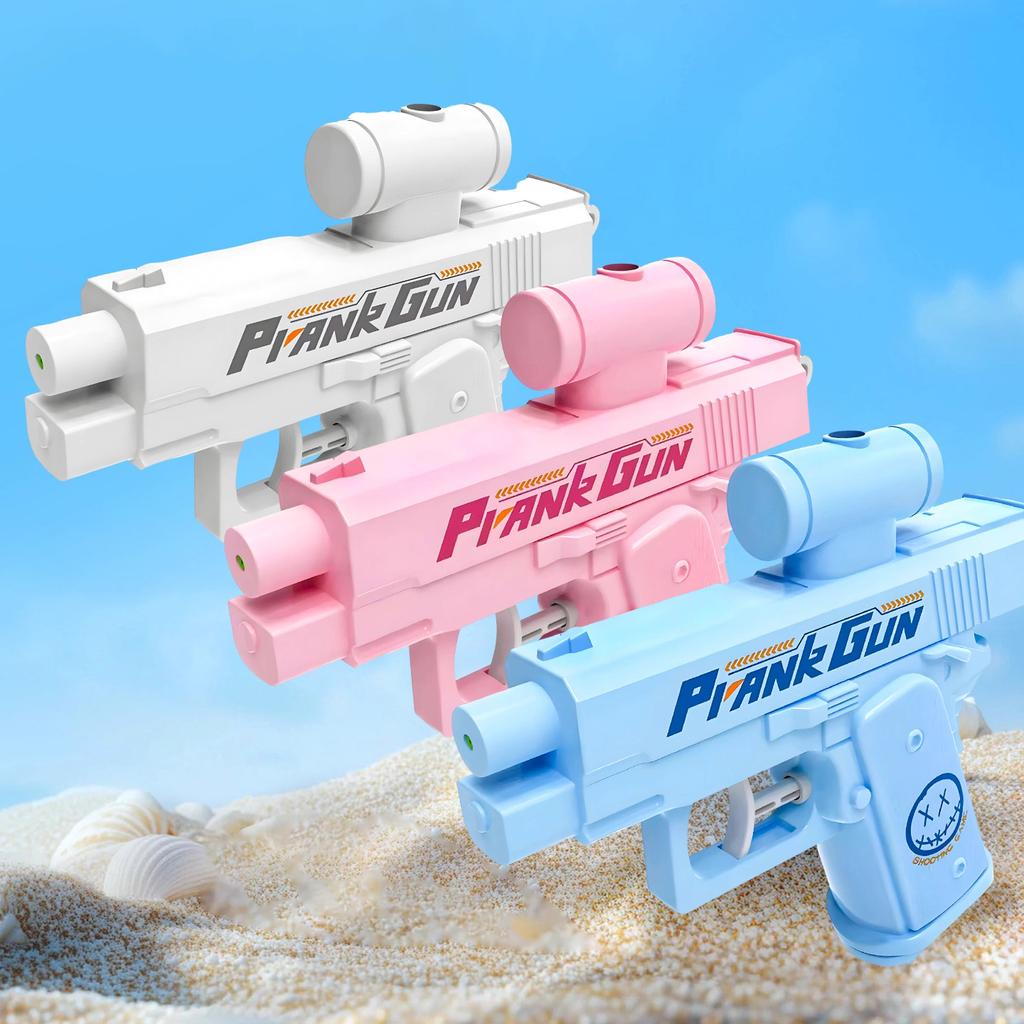Non-Toxic Two-Way Water Gun Prank Water Gun Toy Continuous Firing Water Gun Small Pistol Outdoor Indoor Mischievous Shoot Water Guns